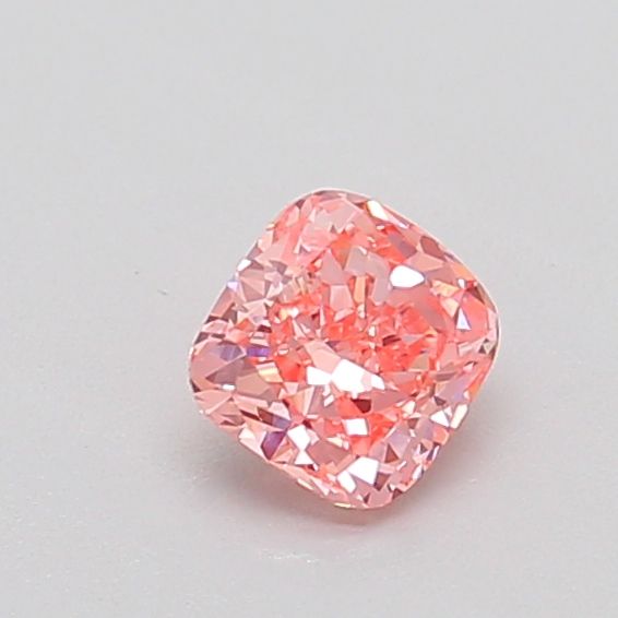 0.4 CT Fancy Vivid Pink CUSHION MODIFIED