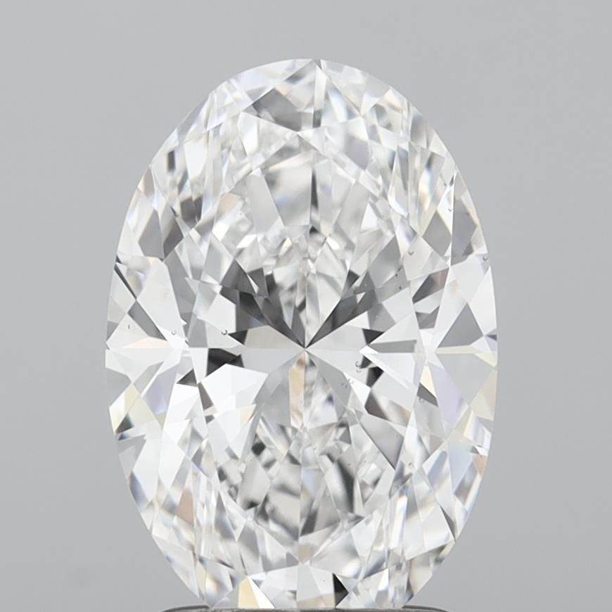 1.93 ct. oval Lab Grown Diamond front image