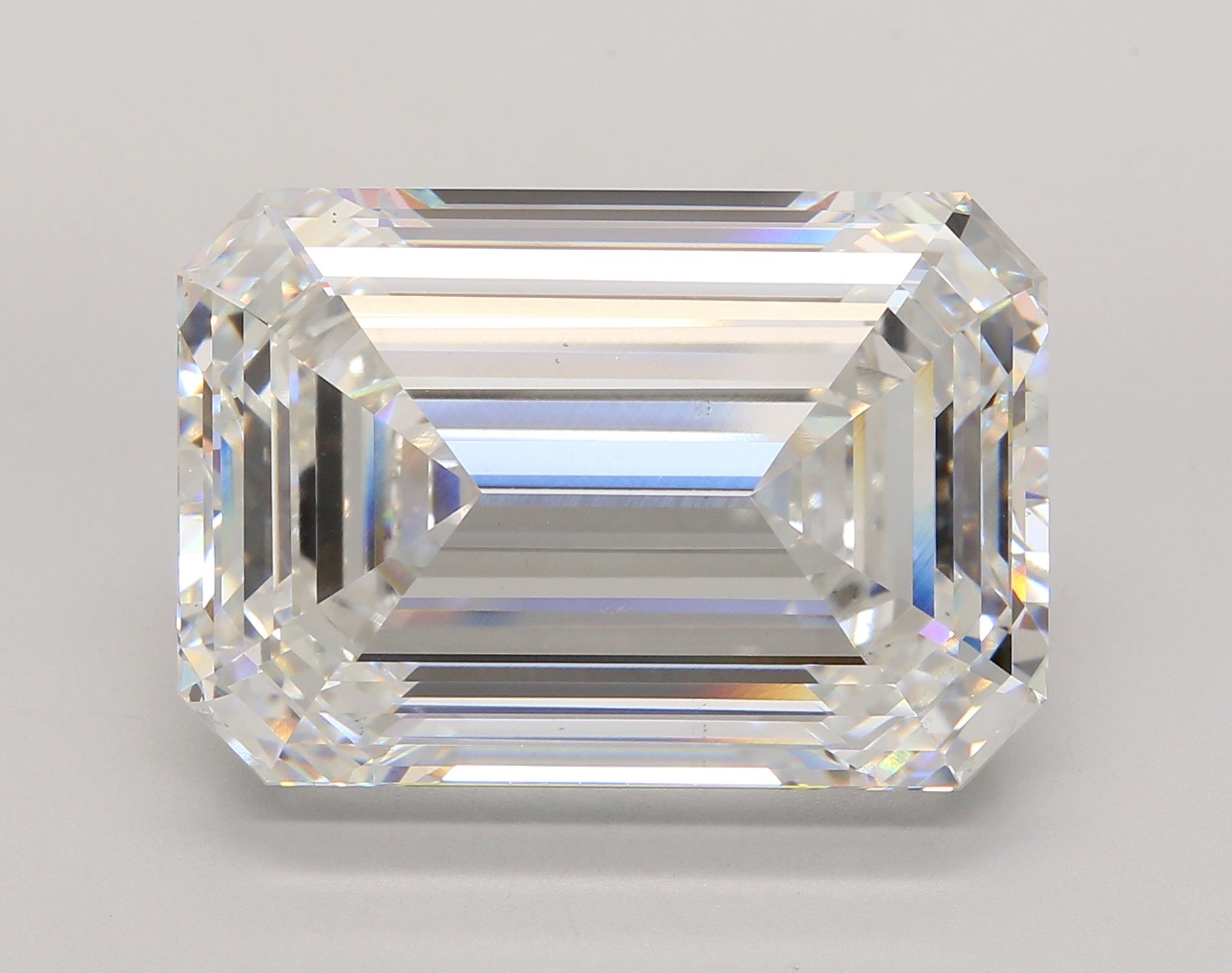 30.46 ct. emerald Lab Grown Diamond front image