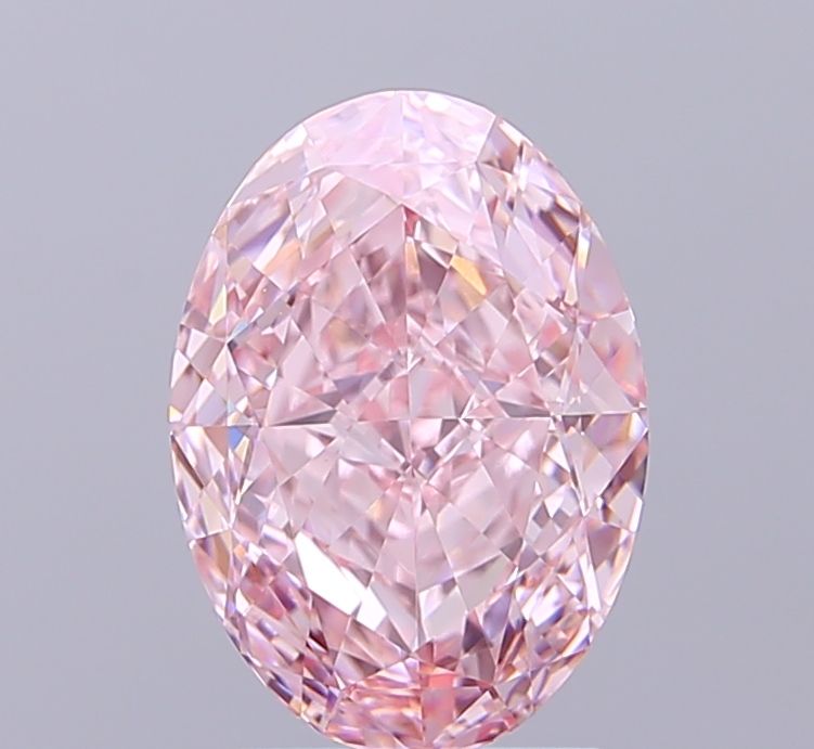 3.02 ct. oval Lab Grown Diamond front image