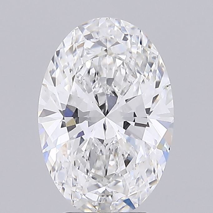 3.53 ct. oval Lab Grown Diamond front image