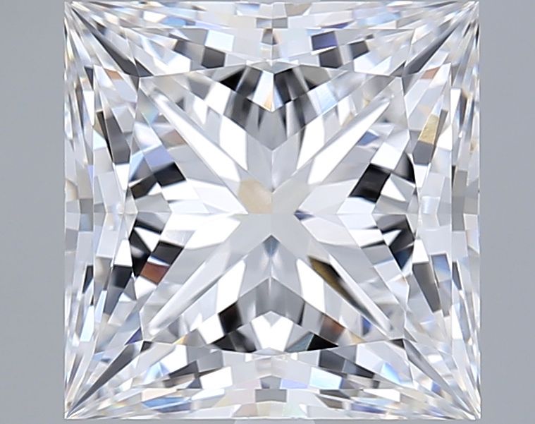 6.07 ct. princess Lab Grown Diamond front image