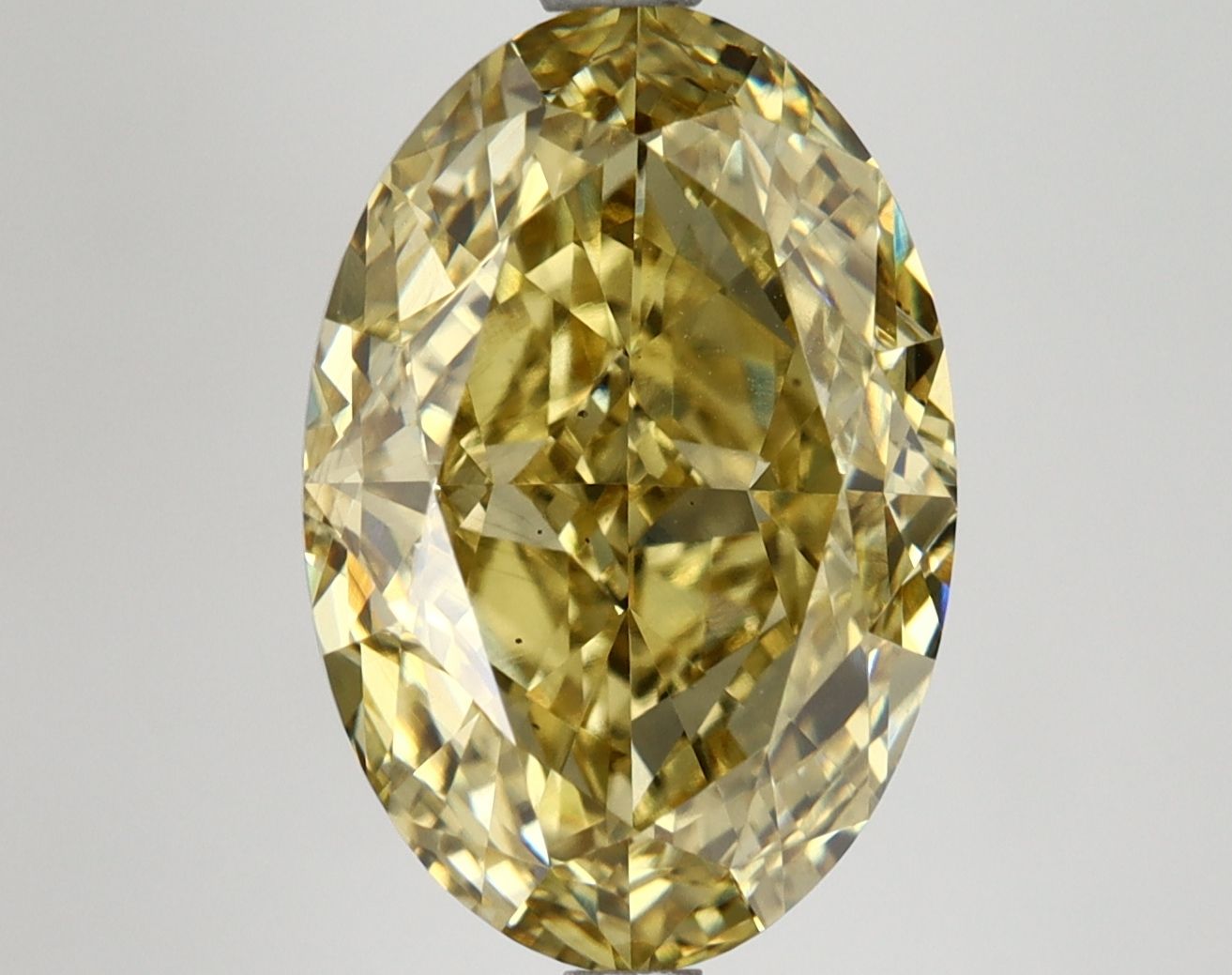 6.47 ct. oval Lab Grown Diamond front image