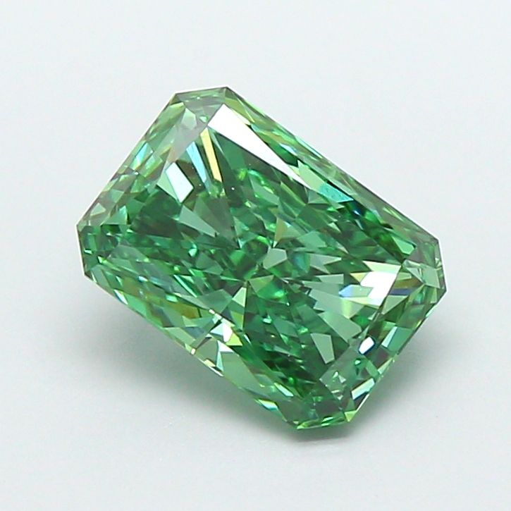 1.56 CT Fancy Vivid Green RADIANT