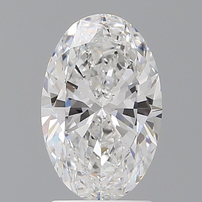2.10 ct. oval Lab Grown Diamond front image