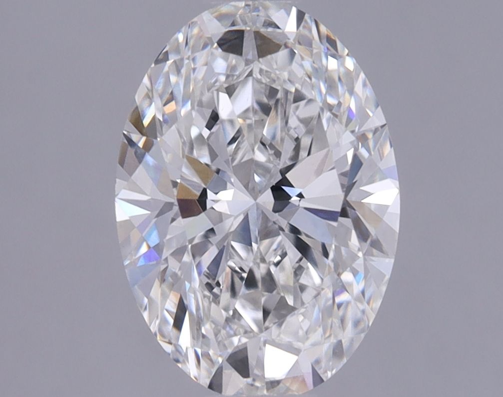 1.37 ct. oval Lab Grown Diamond front image