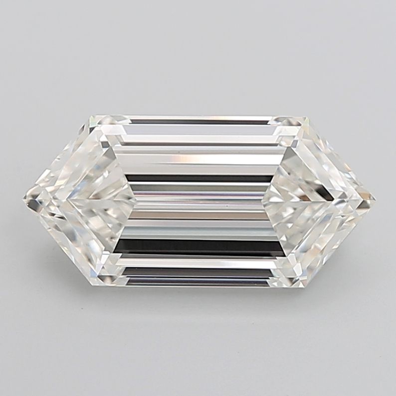 6.08 ct lab-grown Hexagonal Diamond