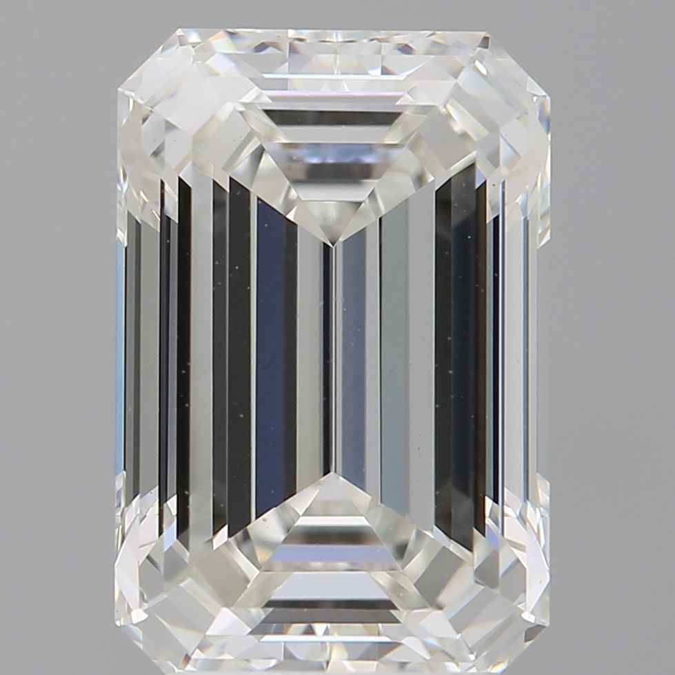 3.10 ct. emerald Lab Grown Diamond front image