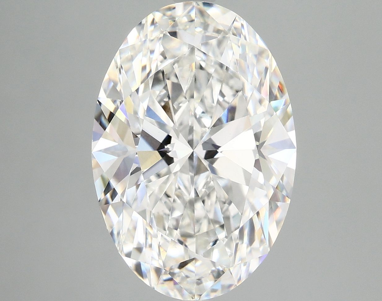 4.91 ct. oval Lab Grown Diamond front image