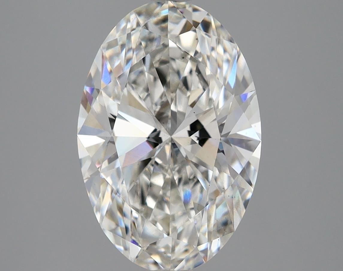 3.52 ct. oval Lab Grown Diamond front image