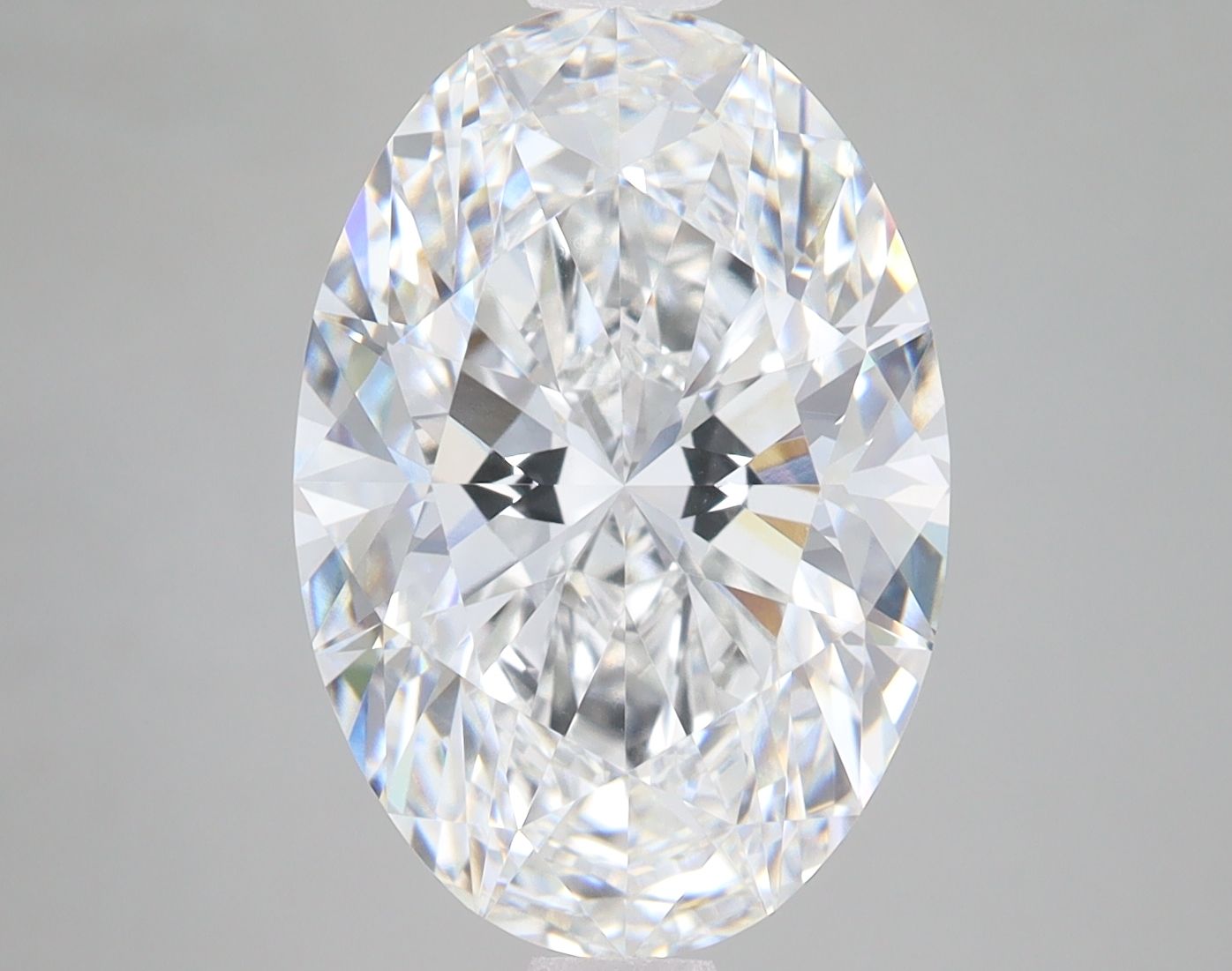 6.05 ct. oval Lab Grown Diamond front image