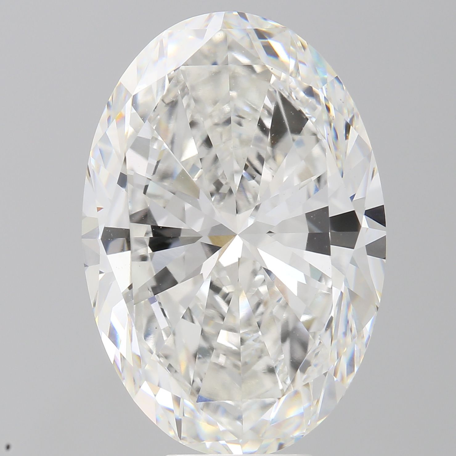 10.61 ct. oval Lab Grown Diamond front image
