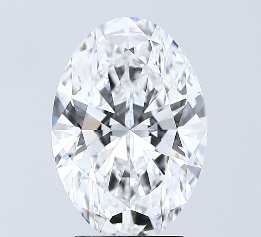 2.58 ct. oval Lab Grown Diamond front image