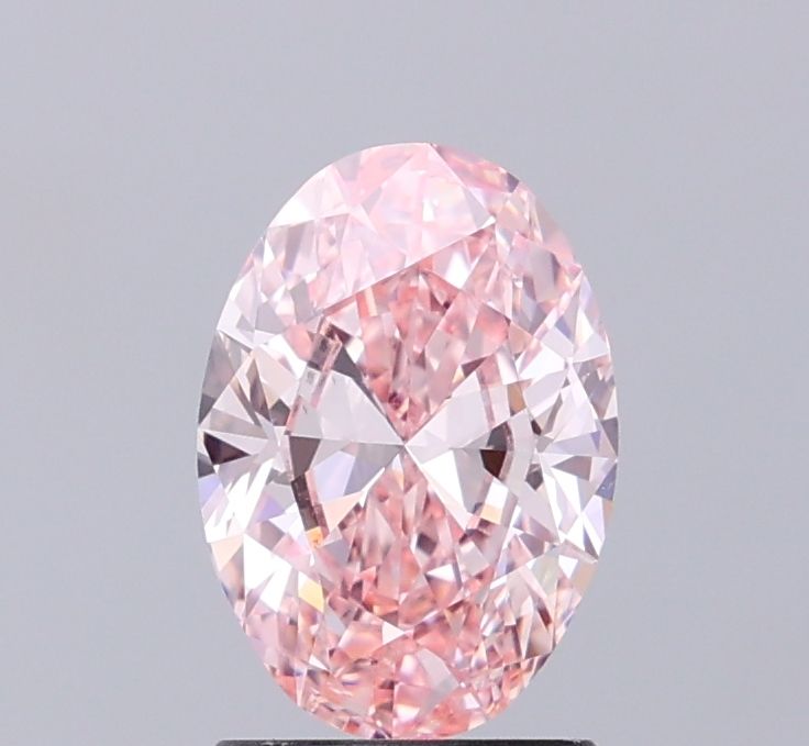 1.5 CT Fancy Intense Pink OVAL