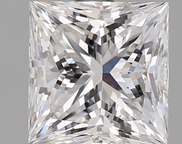 1.68 ct. princess Lab Grown Diamond front image