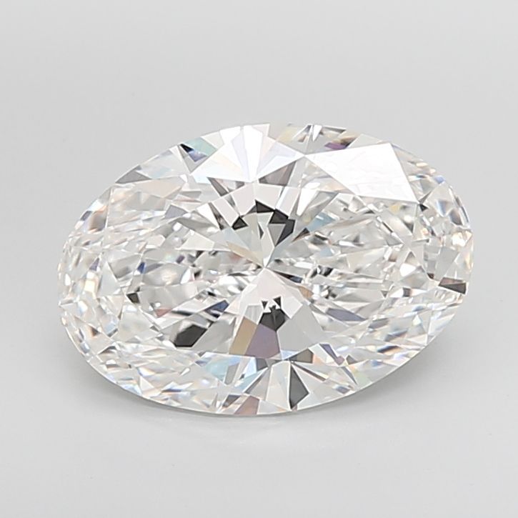 8.02 ct. oval Lab Grown Diamond front image