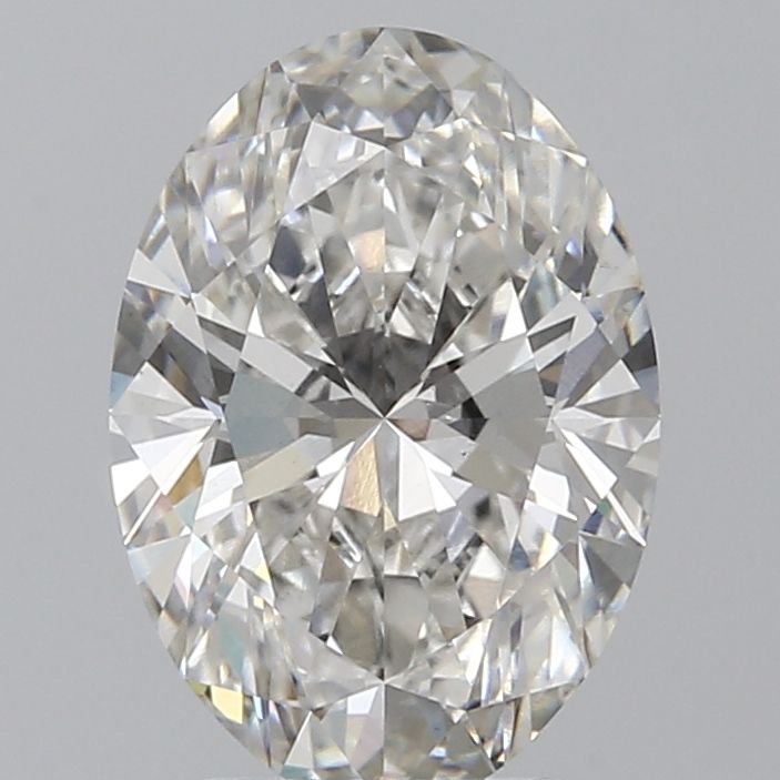 3.72 ct. oval Lab Grown Diamond front image