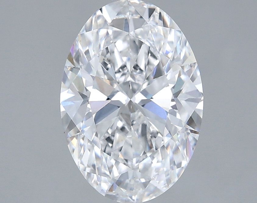 2.07 ct. oval Lab Grown Diamond front image