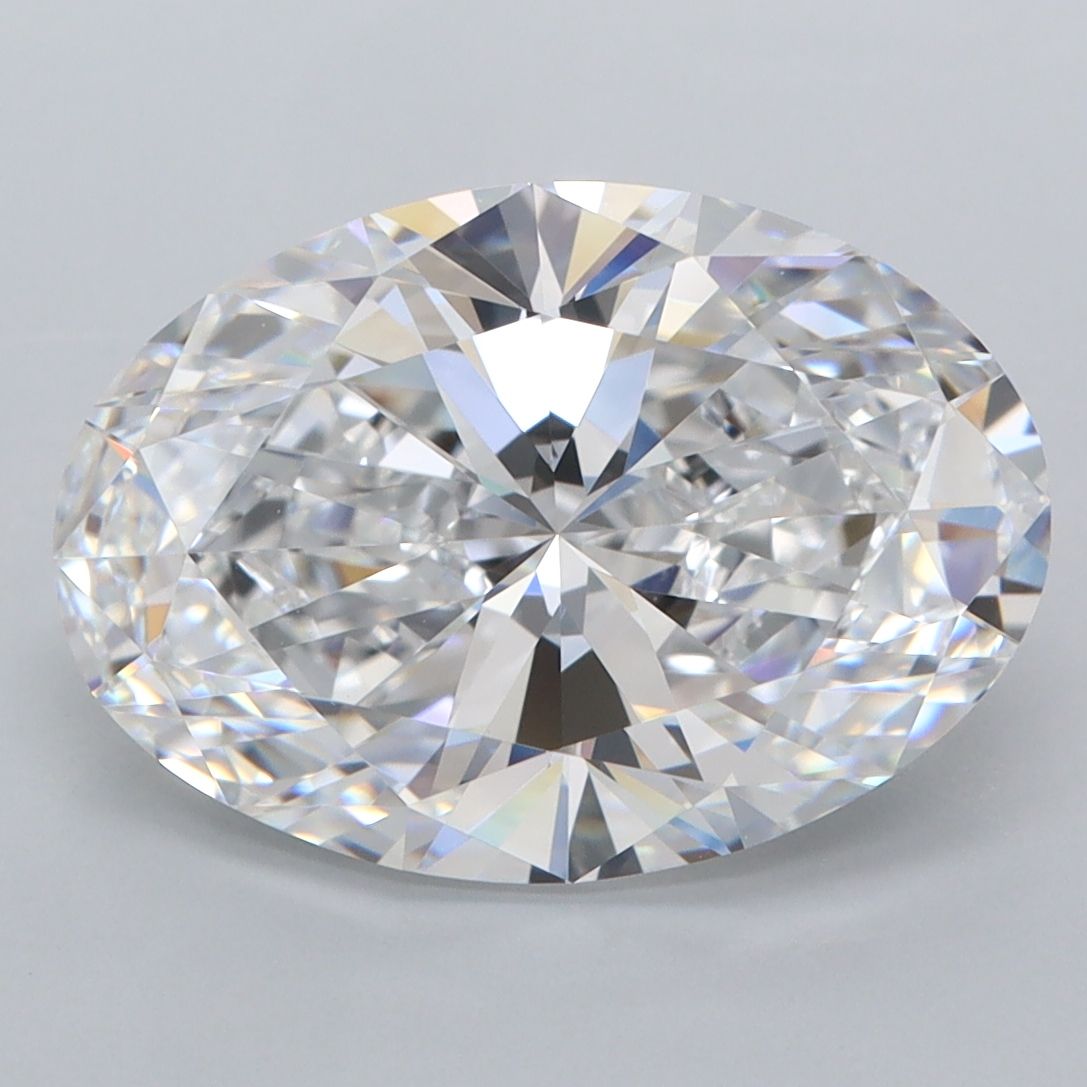 4.70 ct. oval Lab Grown Diamond front image