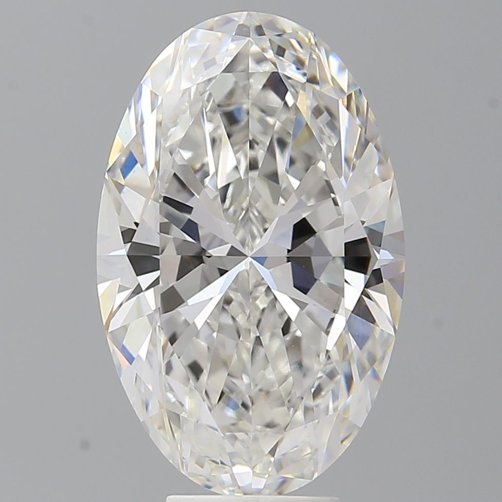 7.59 ct. oval Lab Grown Diamond front image