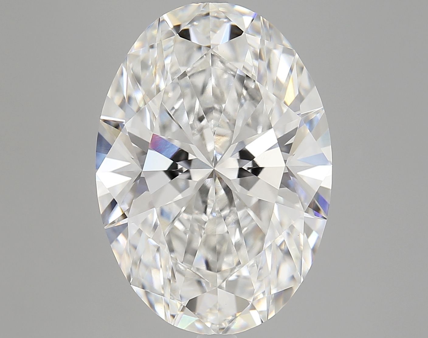 9.10 ct. oval Lab Grown Diamond front image