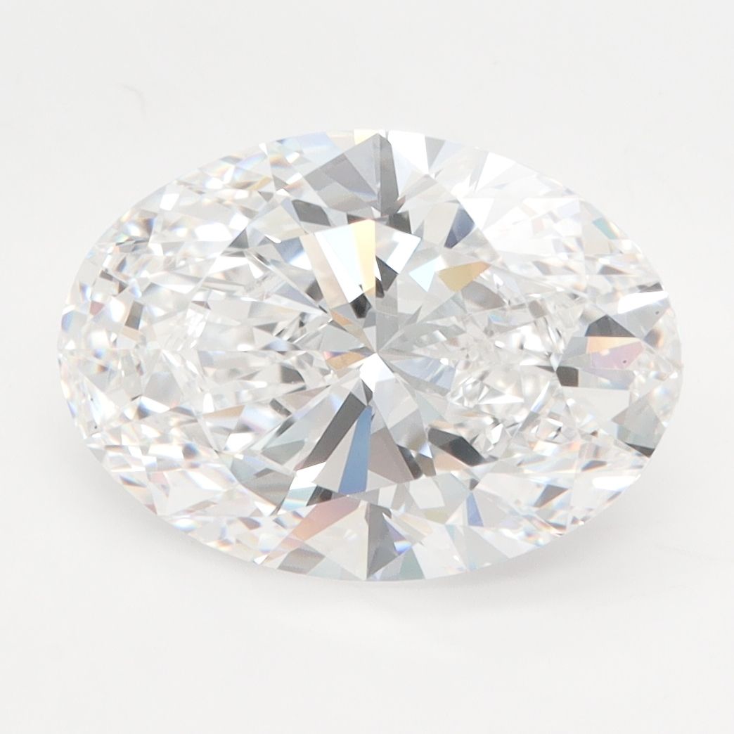 3.76 ct. oval Lab Grown Diamond front image