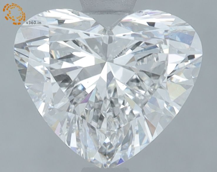 1.63 ct. heart Lab Grown Diamond front image