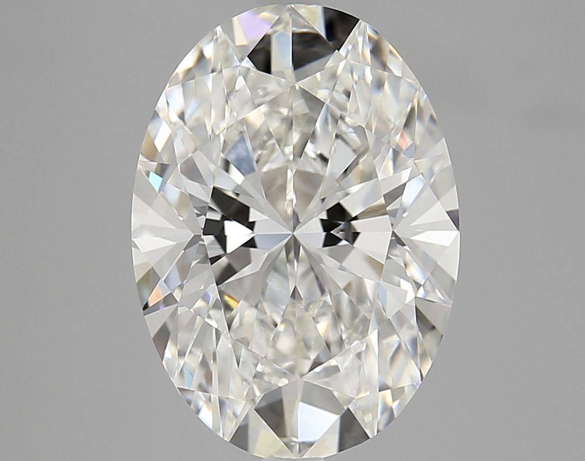 5.15 ct. oval Lab Grown Diamond front image