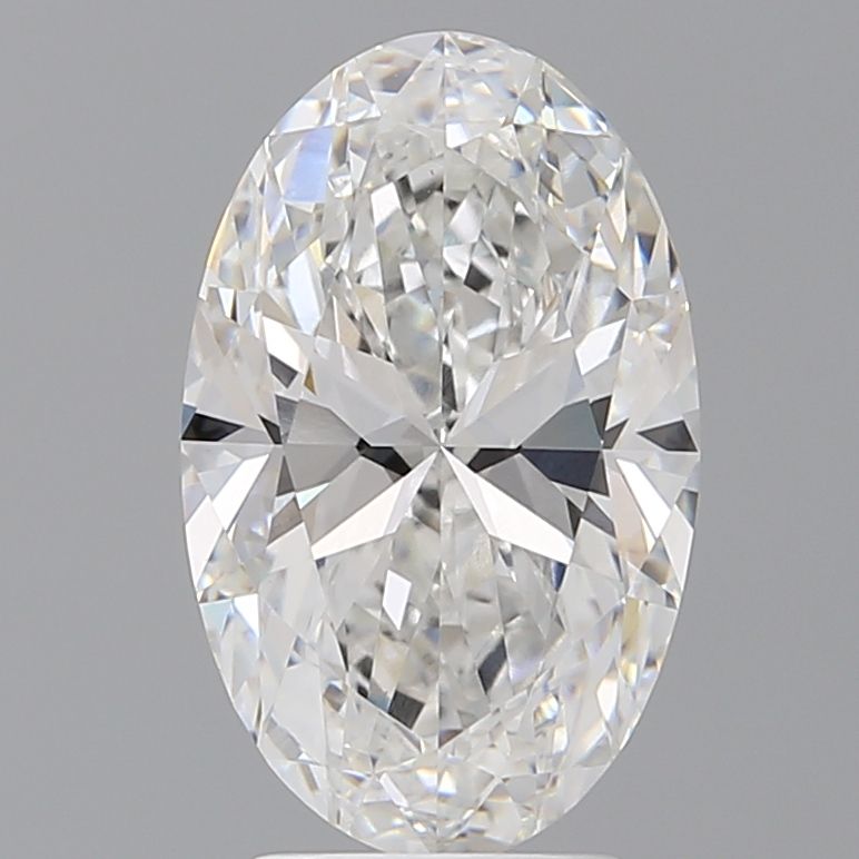 3.57 ct. oval Lab Grown Diamond front image