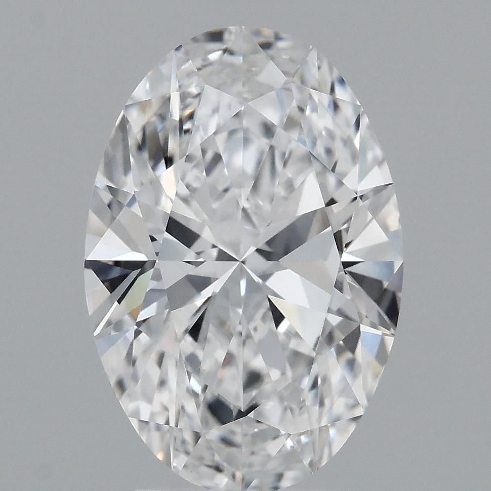 3.52 ct. oval Lab Grown Diamond front image