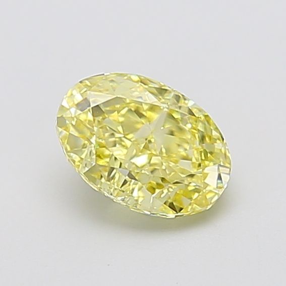1.24 CT Fancy Yellow OVAL