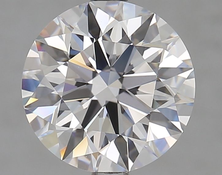 Diamant Rond 3.01 ct - Couleur D - Pureté VVS1