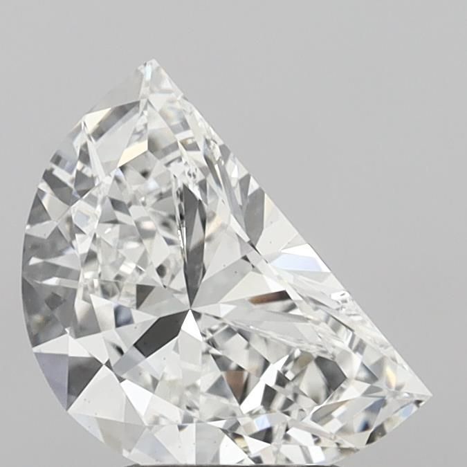 2.02 ct lab-grown Half moon Diamond
