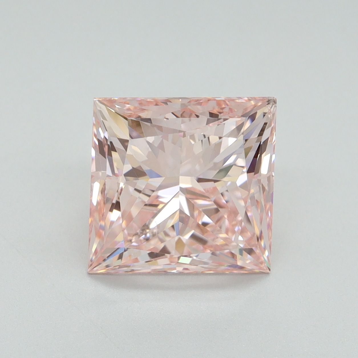 4.02 ct. princess Lab Grown Diamond front image