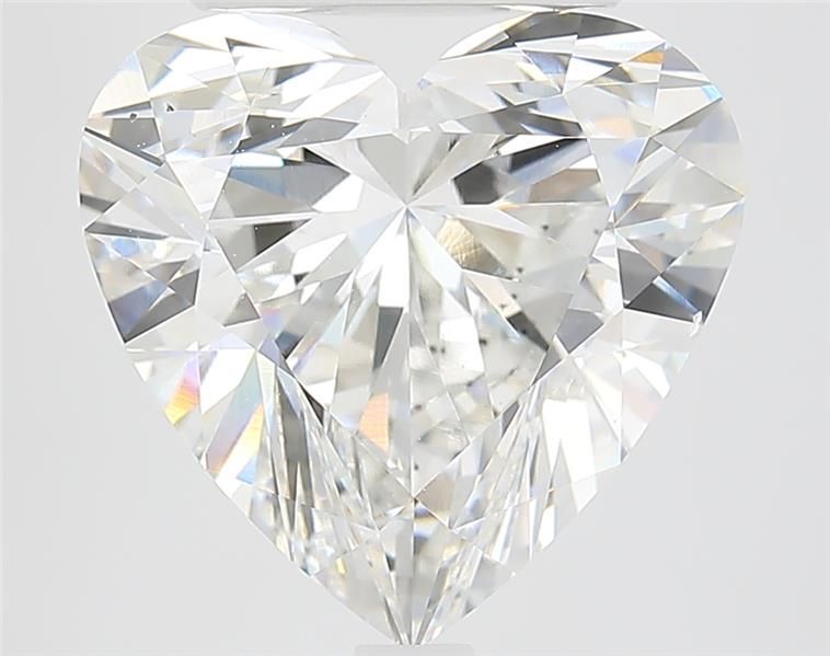 5.51 ct. heart Lab Grown Diamond front image
