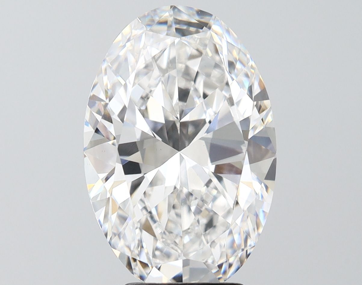 5.01 ct. oval Lab Grown Diamond front image