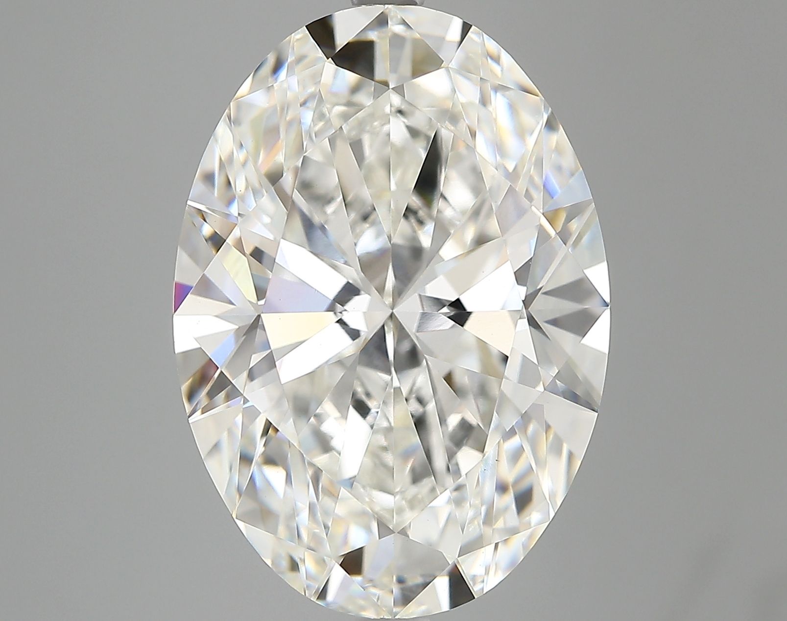 8.99 ct. oval Lab Grown Diamond front image