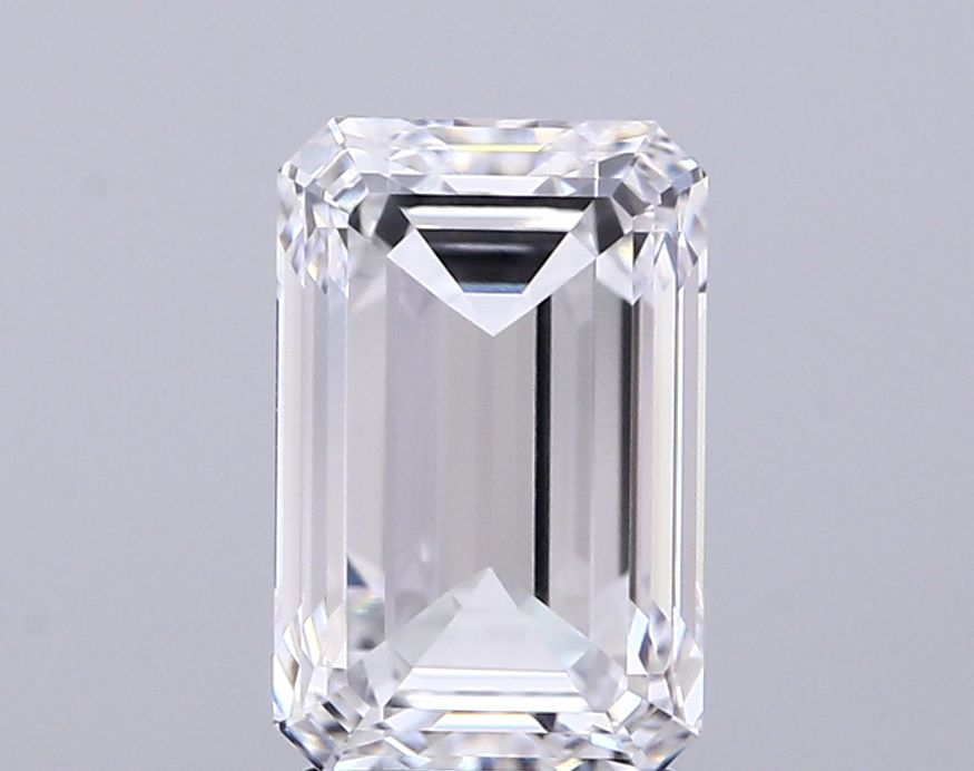 2.72 ct. emerald Lab Grown Diamond front image