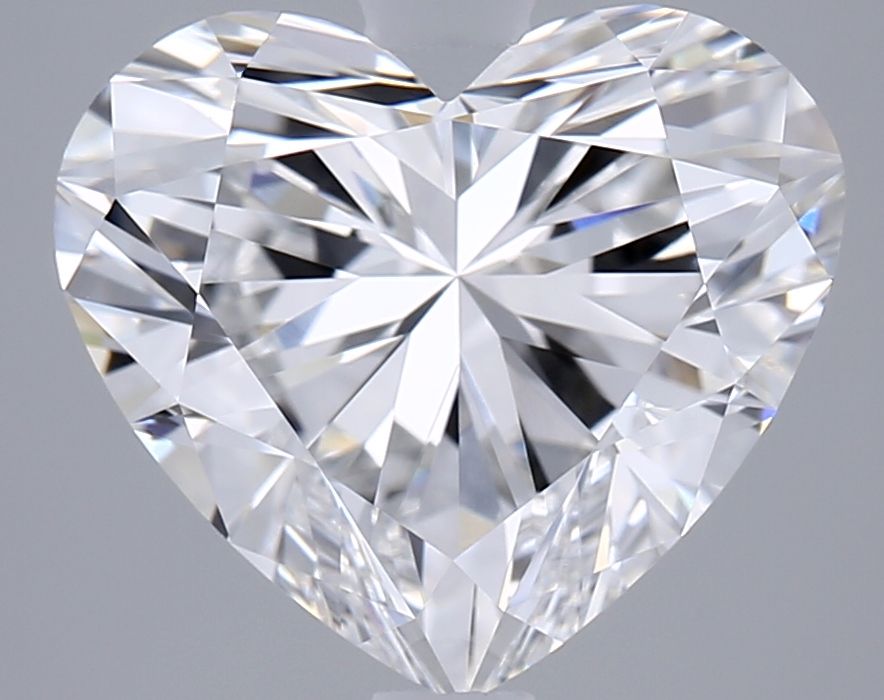 3.03 carat f VVS2 EX Cut IGI heart diamond