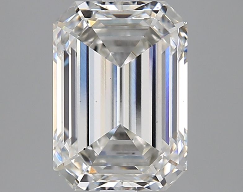 3.02 ct. emerald Lab Grown Diamond front image