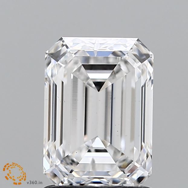1.71 ct. emerald Lab Grown Diamond front image