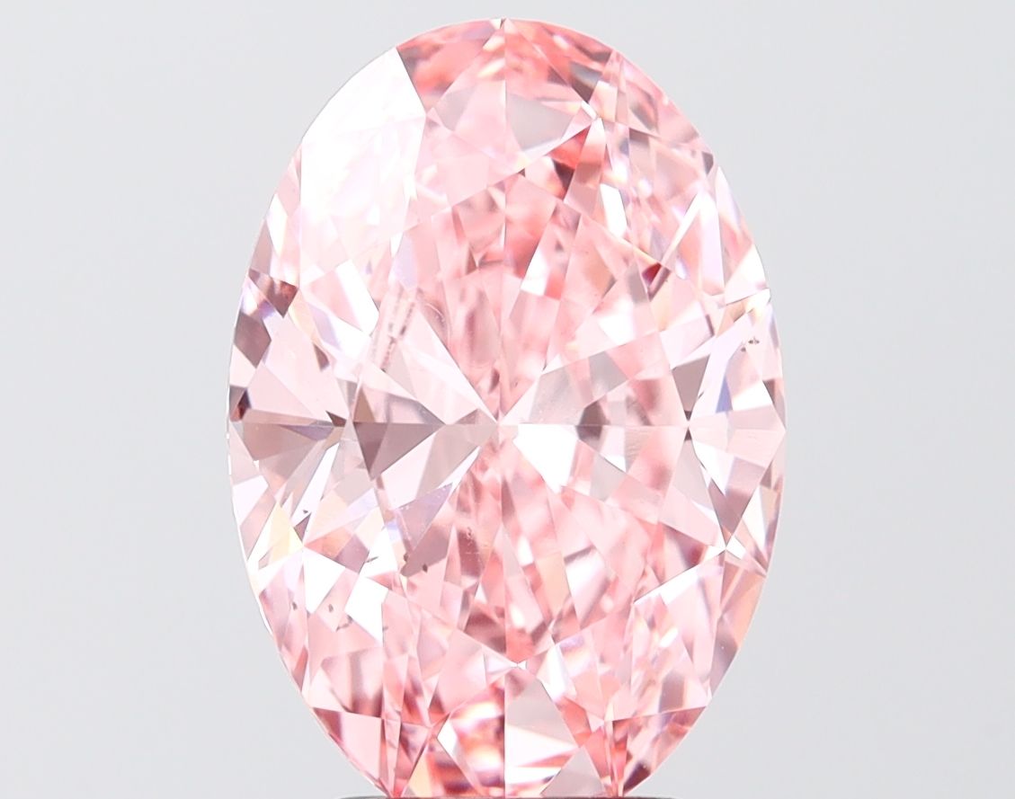 4.07 ct. oval Lab Grown Diamond front image