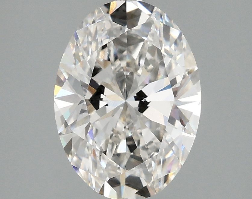 2.10 ct. oval Lab Grown Diamond front image