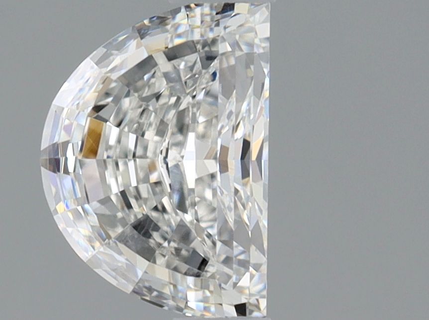 0.7 ct Half moon Diamond