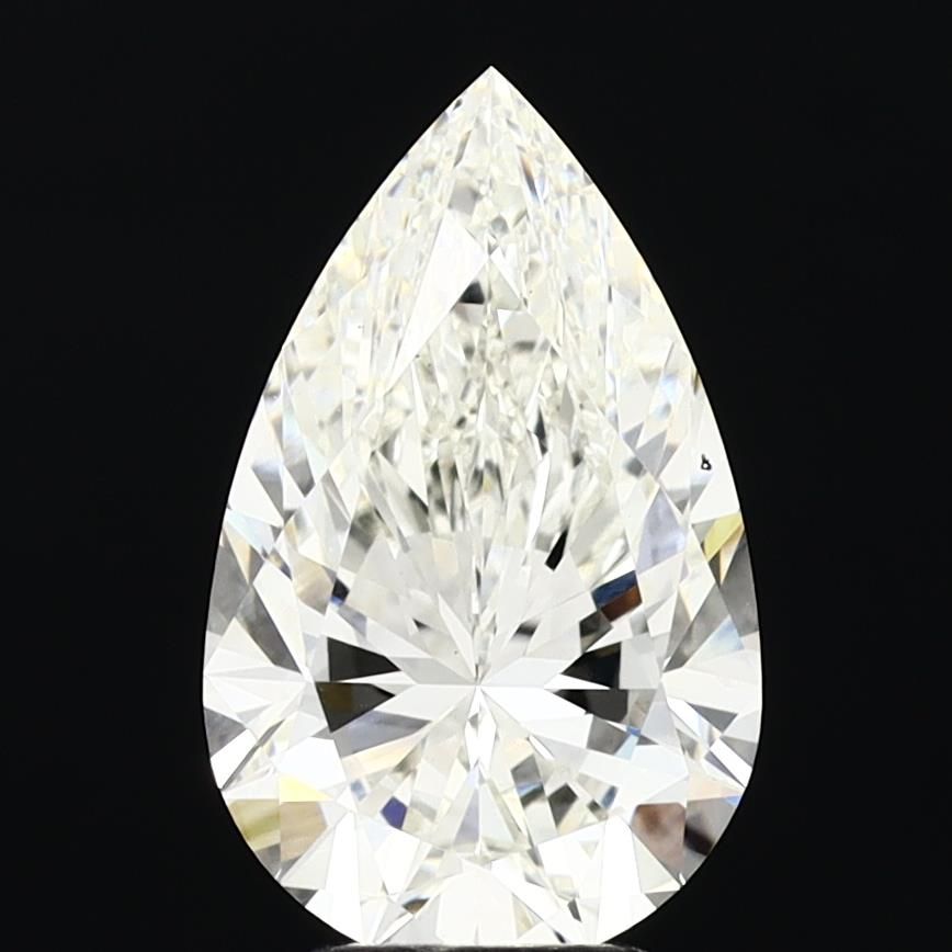 4.22 ct. pear Lab Grown Diamond front image