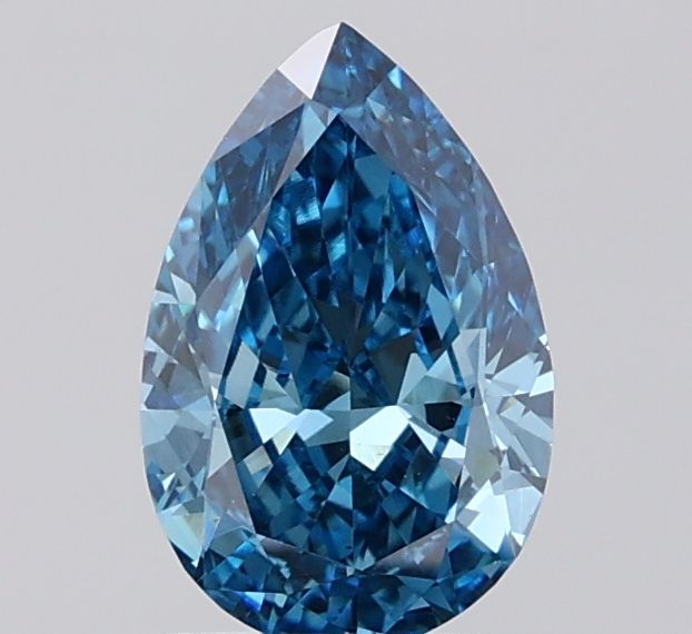 1.17 CT Fancy Vivid Blue PEAR