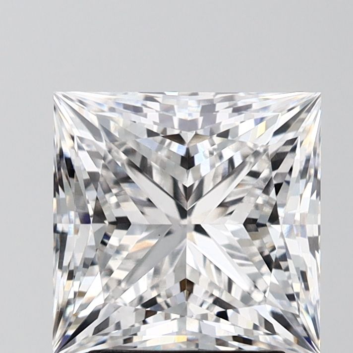 3.08 ct. princess Lab Grown Diamond front image