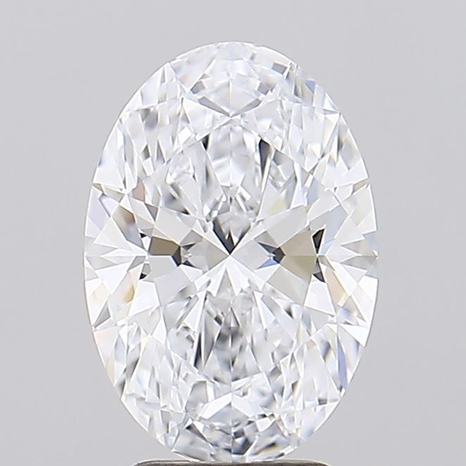 2.43 ct. oval Lab Grown Diamond front image