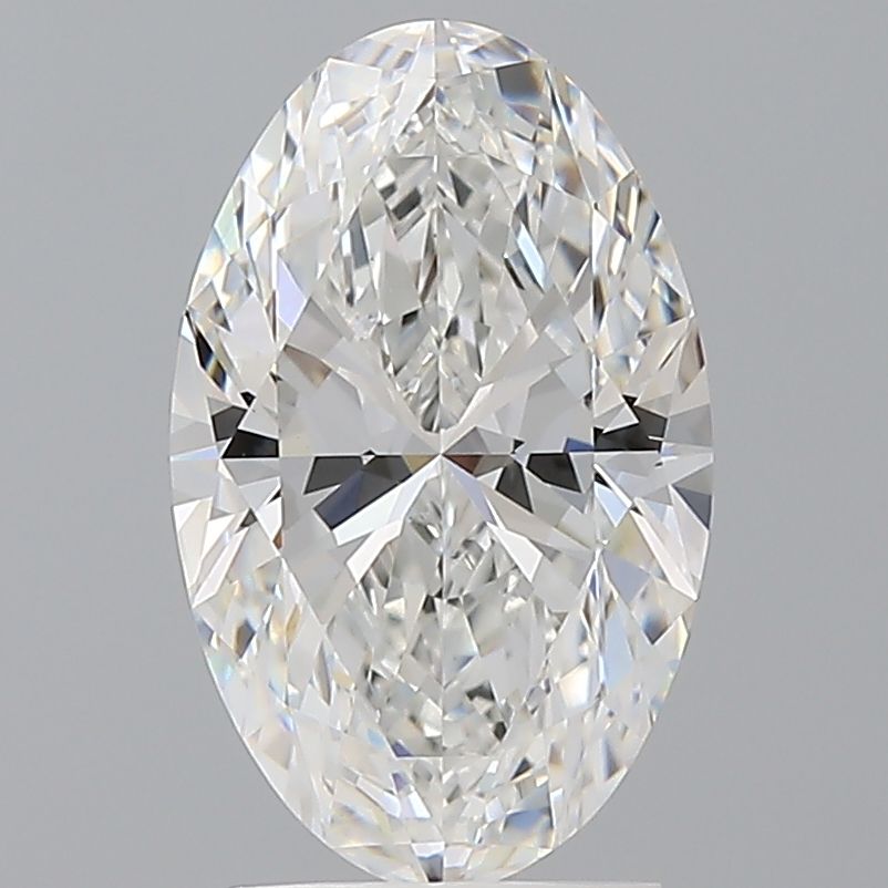 2.58 ct. oval Lab Grown Diamond front image