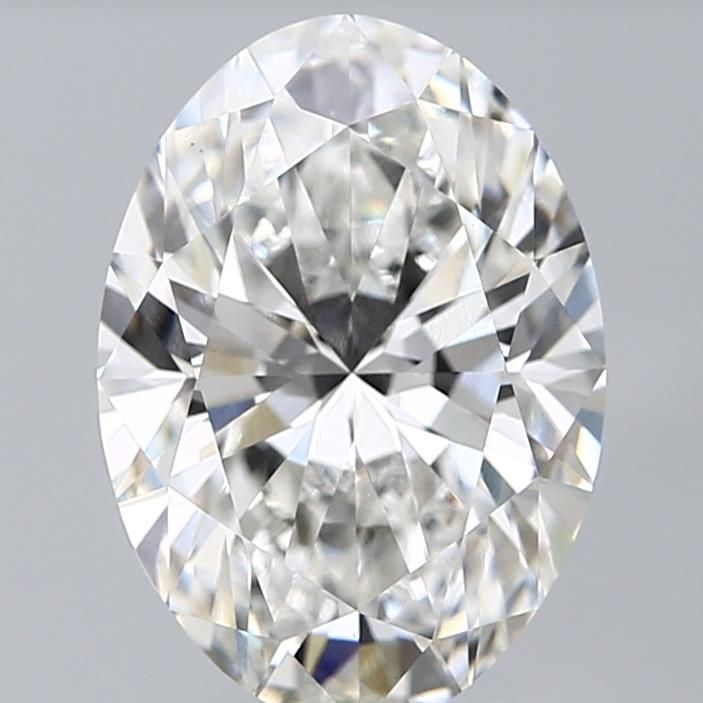 4.07 ct. oval Lab Grown Diamond front image